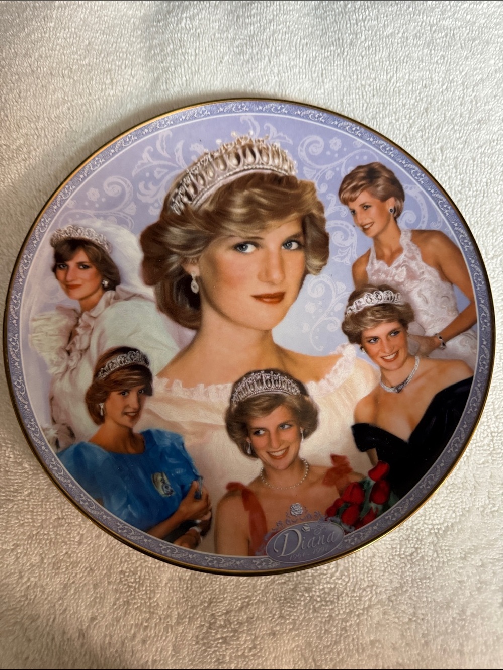 Royal Worcester Princess of Wales Diana Danbury Mint #A3351-B